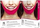 Avajar Perfect V Lifting Premium Anti-Celluite Mask for Facial firming treatment, Tight face & Neck line, - 10 Count