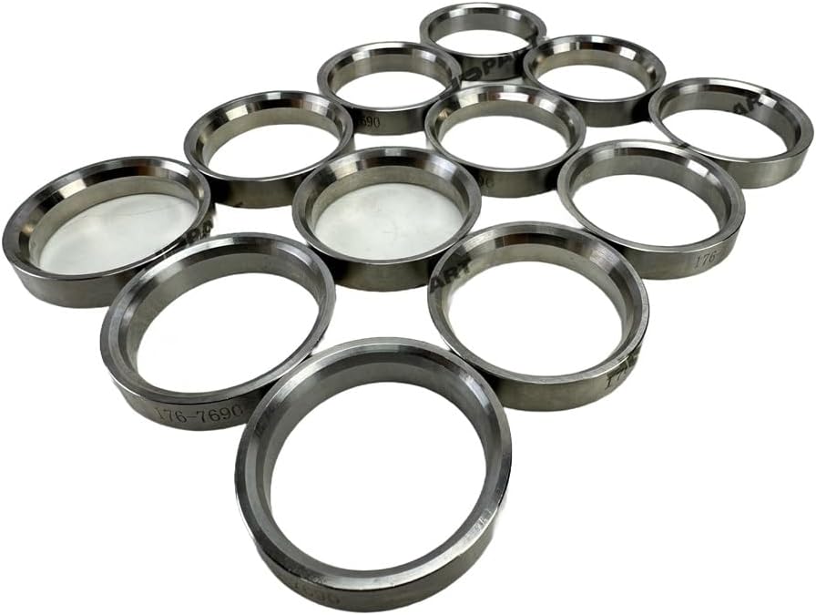 12 PCS C-9 Exhaust Valve Seat 176-7690 For Caterpillar Excavator Engine Parts