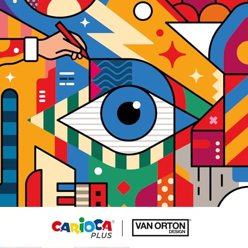 CARIOCA Solid Watercolors for Artistic Drawing, Easy to Mix, Bright Colors, High Coverage, Lightfast - Image 4