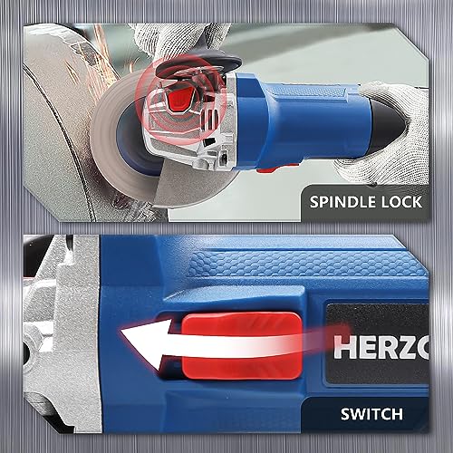 Amoladora angular para cortar hierro sin esfuerzo con motor de 900W 4