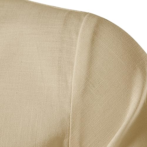 Image of Vida Loca Men's Cotton Linen Plain Stitched Half Sleeve Shirt
