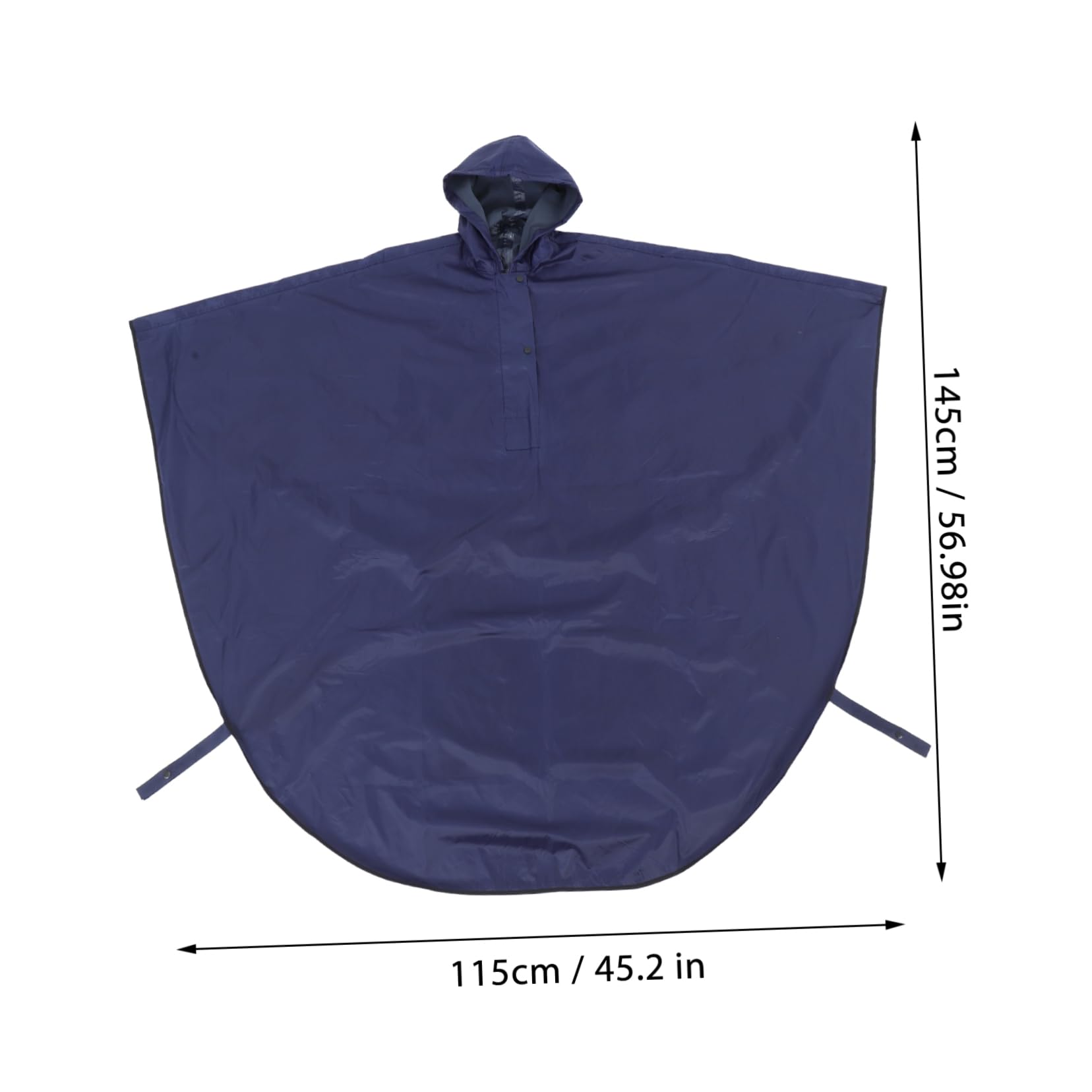 minkissy Reflektierender Rollstuhl Regenponcho Mit Ärmeln Und Kapuze Winddicht Für Ältere Und Behinderte Erwachsene Ganzer Körperschutz Leichter Regenschutz Für Elektromobile