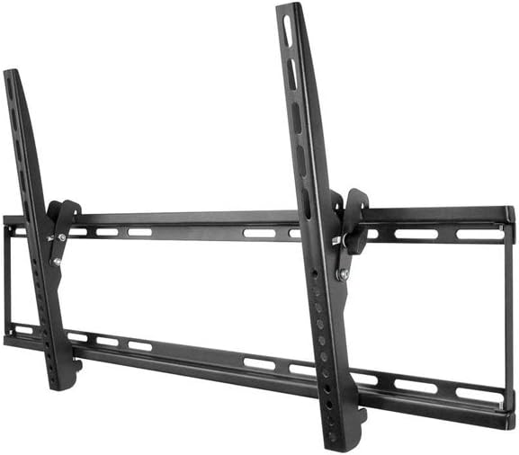 Goobay EasyFlex Slim XL Tilting TV Wall Mount/Wall Only 45 mm/Flexible Tilting up to 10° / Sturdy/Max. Load 75 kg/Universal/for TVs 94-178 cm 37-70 Inches/VESA 800 x 400 mm