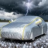 Funda para Coche Antigranizo para AMC Concord Wagon 1978(1977-1978),Funda Auto Engrosada Forro de Algodón Impermeable Protector Solar Rasguño Cubre Carro con Puerta Cremallera