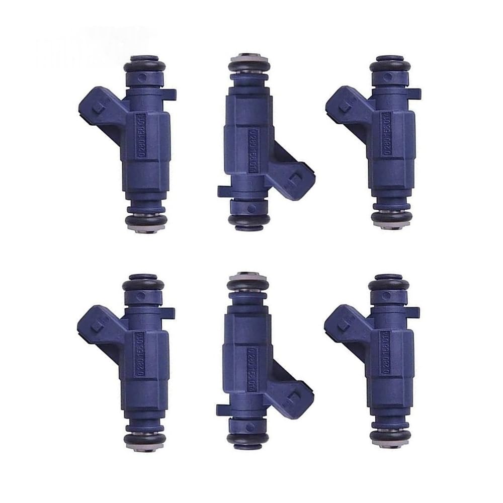 Yhzrdmsk One Color Car Petrol Injector 6Pcs Car Fuel Injectors Nozzle Auto Engine Parts 0280156014 Injector Nozzles For Benz For Chrysler For Crossfire