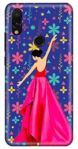 Image of Amazon Brand - Solimo Designer Girl Design 3D Printed Hard Back Case Mobile Cover for Xiaomi Redmi Y3