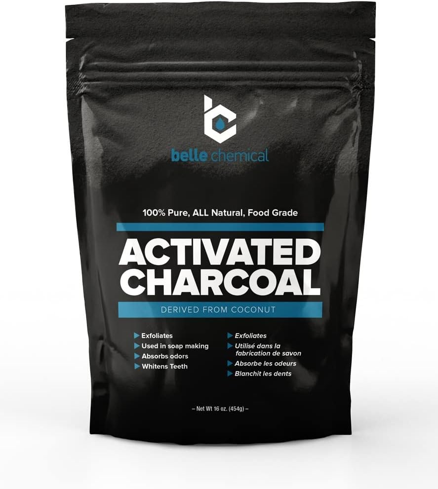 Image of a bag of activated charcoal