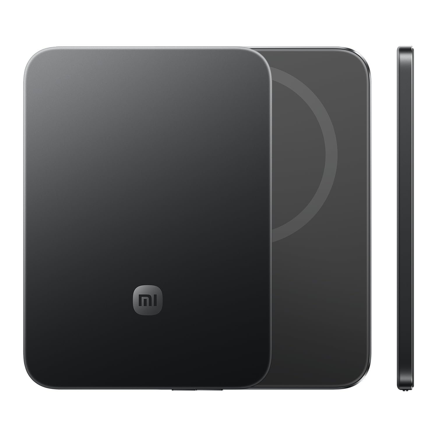 Xiaomi Ultrathin Magnetic Power Bank 5000 15W, Compatible MagSafe pour iPhone 17/16/15/14/13/12, Charge sans Fil, Design Ultra Fin et léger, Noir
