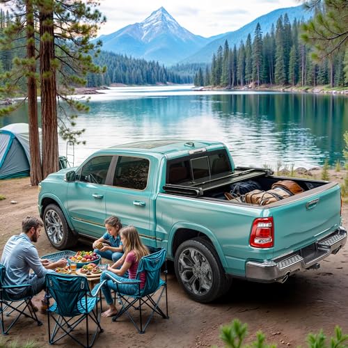 Soft Tri-Fold Tonneau Cover for 5.8ft