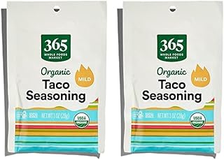 365 by Whole Foods Market, Organic Taco Seasoning, 1 Ounce (Pack of 2)