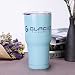 Tumbler 30 Oz Coolers - Double Wall Stainless Steel Travel Cup - Premium Insulated Mug - Compare to Yeti or Rtic - Keep Coffee and Ice Tea cold and hot - Blue