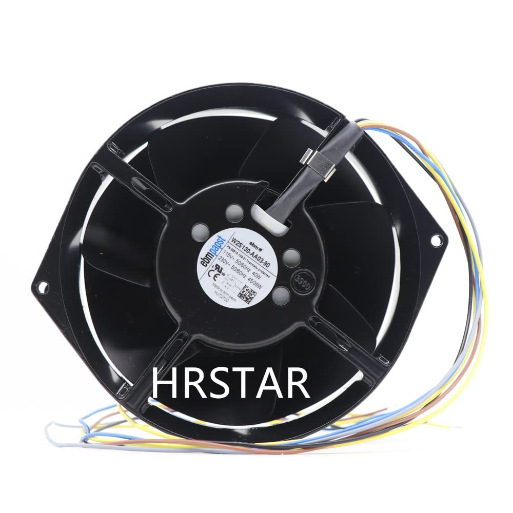 Original New Fan W2S130-AA03-90 115VAC/230VAC 0.26/0.62A 365m3/h 172 X150 X 55mm 2800min-1（r/min）Axial Fans