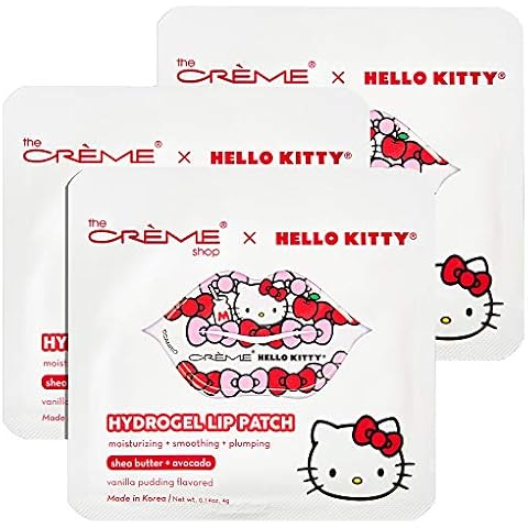 The Crème Shop. Parches de hidrogel para labios con Hello Kitty Cover