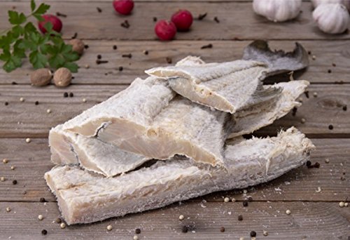 Supermercado Portugal Dry And Salted Cod (Bacalhau Salgado E Seco), 2.5 kg (Pack of 1)