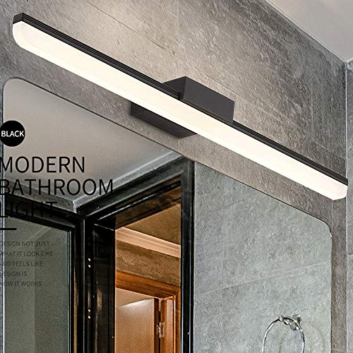 Lámpara de pared LED frontal de aluminio anodizado para tocador 6