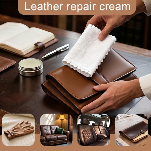 LHAVEN Leather Conditioner Balm for Shoes, Bags & Furniture — view 3