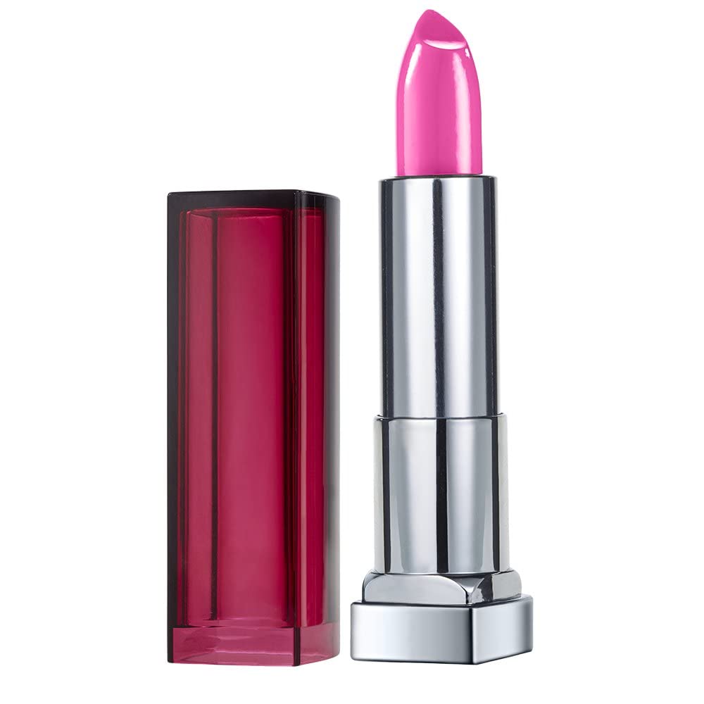 Maybelline New York Color Sensational Pink Lipstick, Satin Lipstick, Pink Pop, 0.15 Ounce, 1 Count