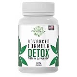 Epic Organicum Total Detox Cleanse | 10-Day Supply Detox Supplement | Milk Thistle, Ginger Root & Yellow Dock Root | 60 Capsules
