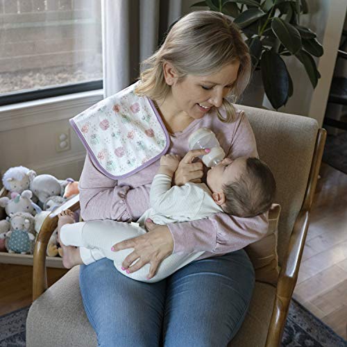 Image of Ingenuity Easy Eater 4-Pack Baby Bib Set - Grazy & Easy Eater 3-Pack Baby Burp Cloth Set - Grazy