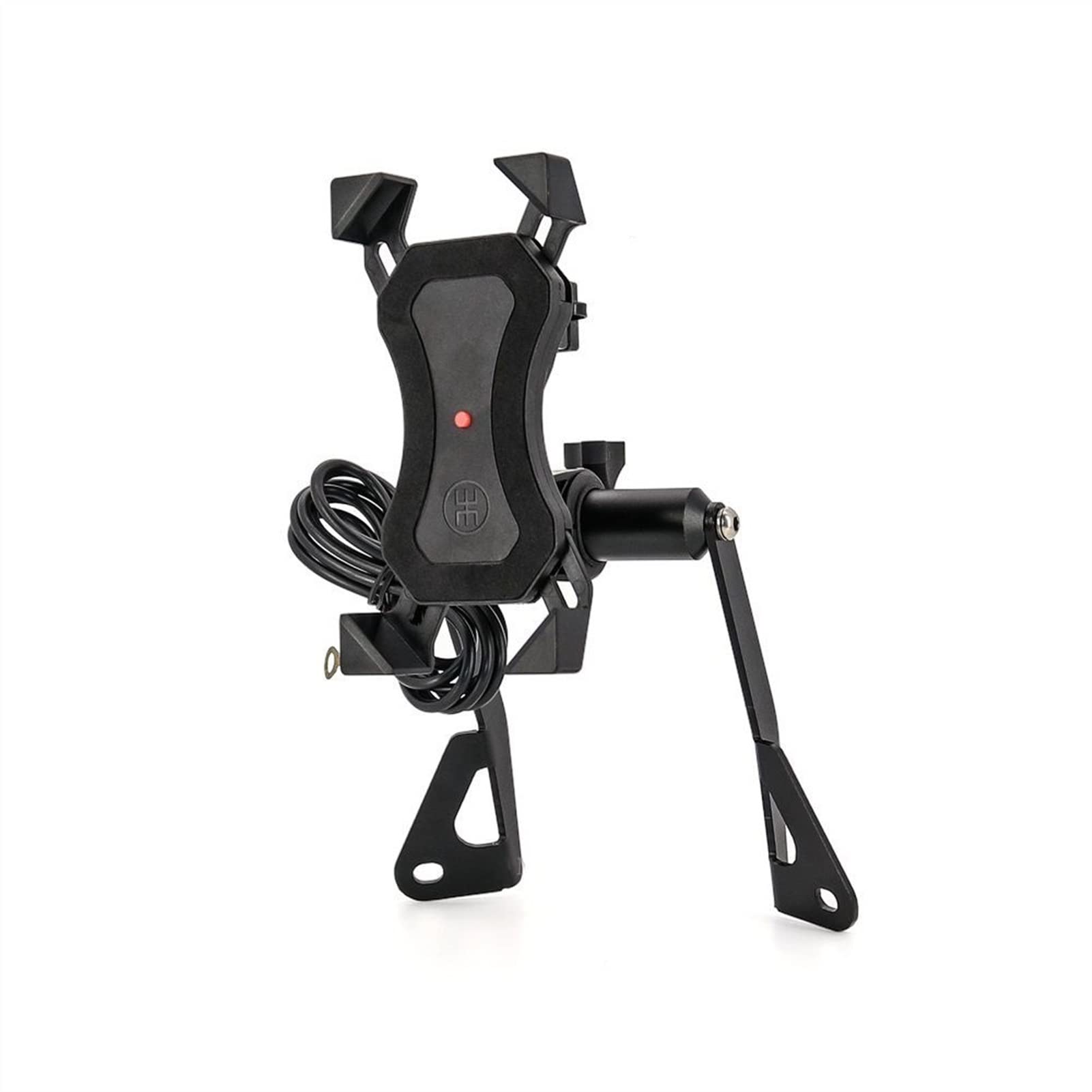 VIKOMN Motorcycle Stand Holder Phone Mobile Phone GPS Navigation Plate Bracket Fit For MOTO GUZZI V85 TT 2019-2020 (Color : USB charging B)