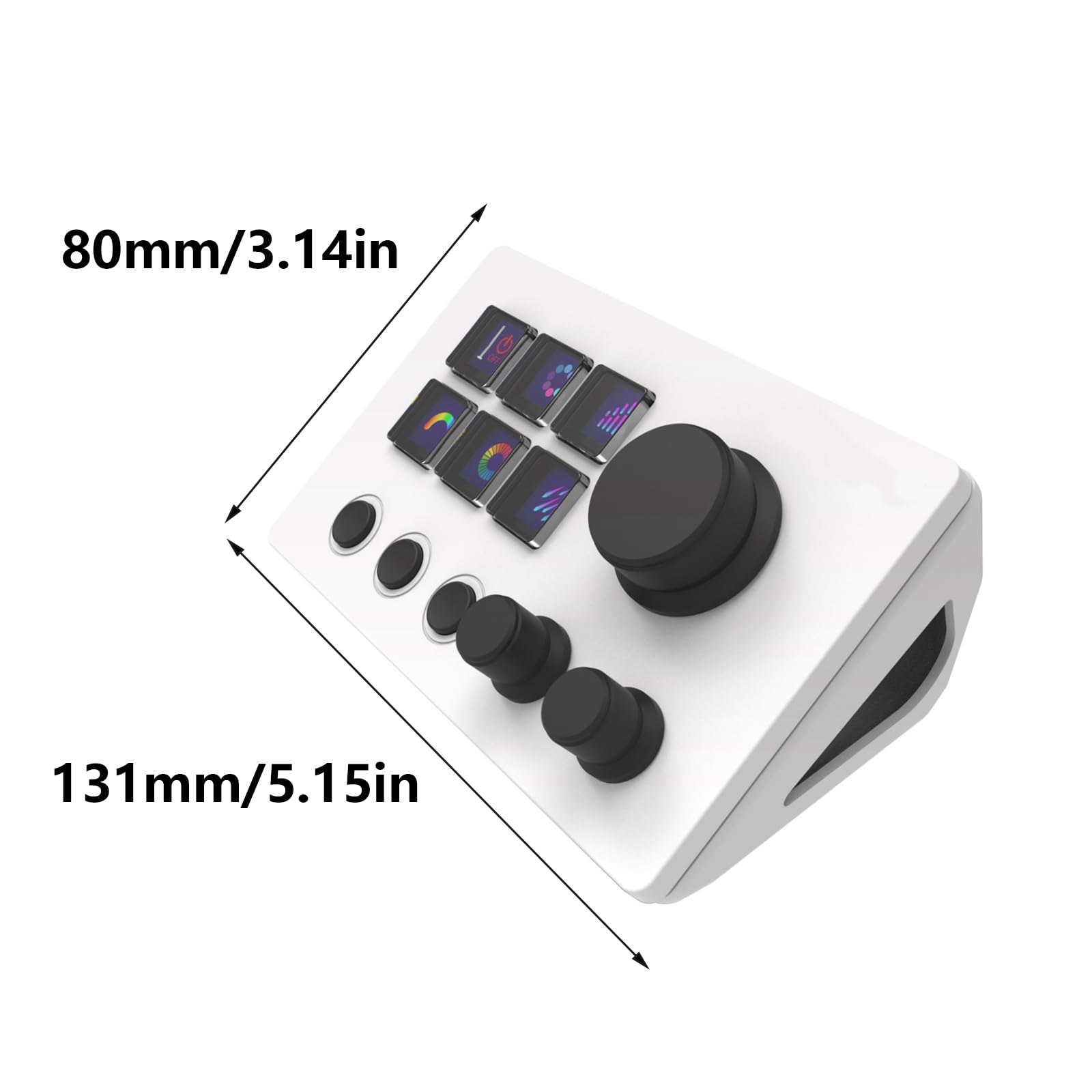 Tastiera professionale a 12 tasti con retroilluminazione a LED e comandi intuitivi per la creazione di contenuti del deck di controllo dello streaming