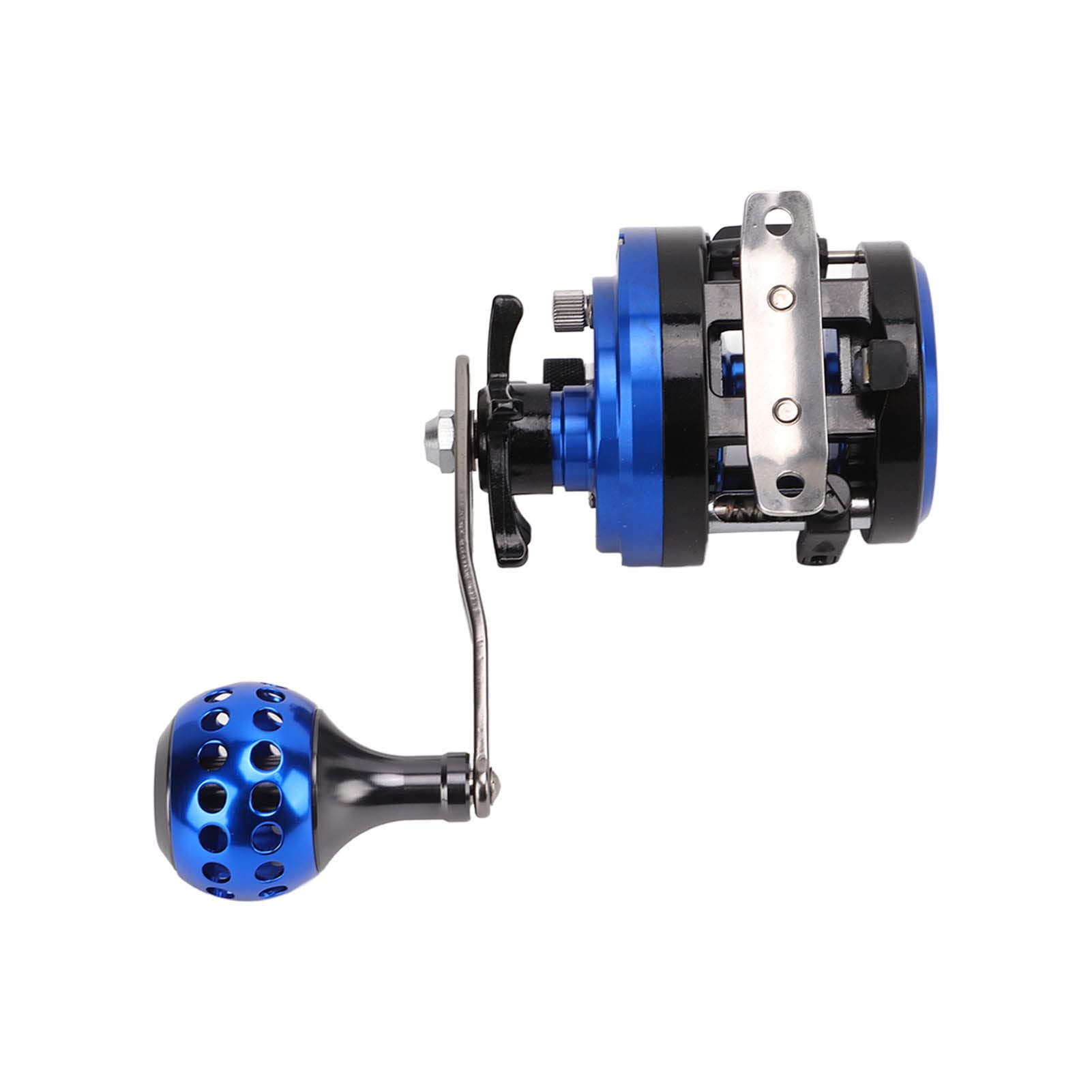 Metalowy kołowrotek 7 + 1BB |Hamulec elektromagnetyczny 6KG na duże ryby |Kołowrotek High Speed ​​4,7:1 do wędkarstwa morskiego/surfingowego/kempingowego |Lekki stop aluminium