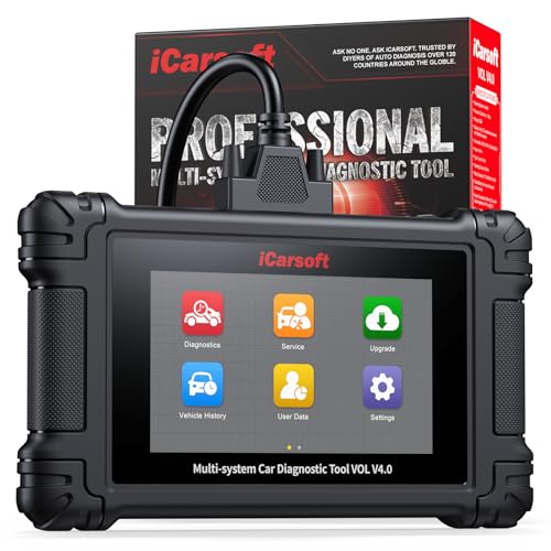 R10259 - Seatbelt Buckle - 2015-2024 Volvo XC90 4 iCarsoft VOL V4.0 Diagnostic Scan Tool for Volvo/SAAB + 2 Vehicle Make Groups, 29 Resets (317 Sub-Services), 1599 Bidirectional Test Items, All System Diagnose, Support CAN-FD -Free Update
