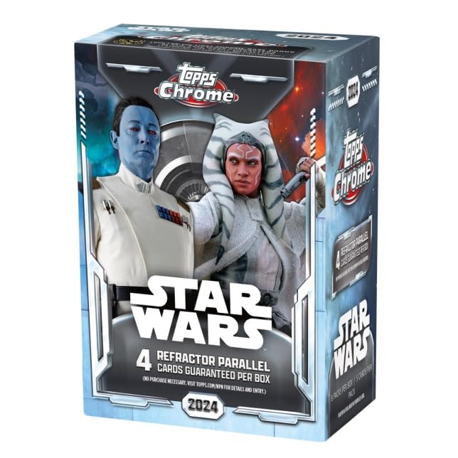 Amazon.co.jp: 2024 Topps Star Wars Chrome Value Box スターウォーズ 