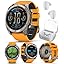 fenix 8 Sapphire – Titanium Spark Orange/Graphite