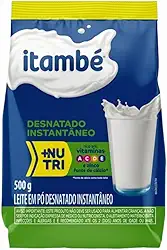 Leite em Pó Desnatado Instantâneo Itambé Vitaminas 500 GR