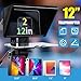 Geimrsy i2/12-inch professional teleprompter, tempered optical glass, all-metal structure, equipped with remote control and dedicated app, compatible with a wide range of devices