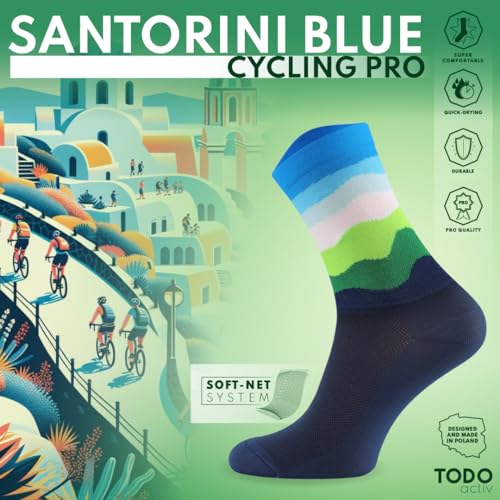 Image of TODO PRO Cycling Socks - Breathable Bike Socks for Men and Women