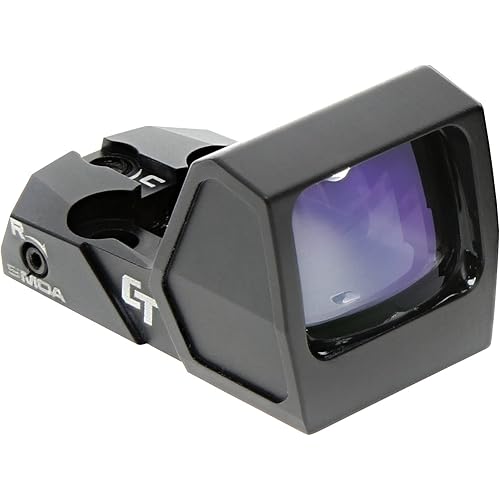 Crimson Trace RAD Micro Compact Open Reflex Pistol Sight with Integrated Co-Witness for Compact and Subcompact Handguns, Defensive Shooting and Competition