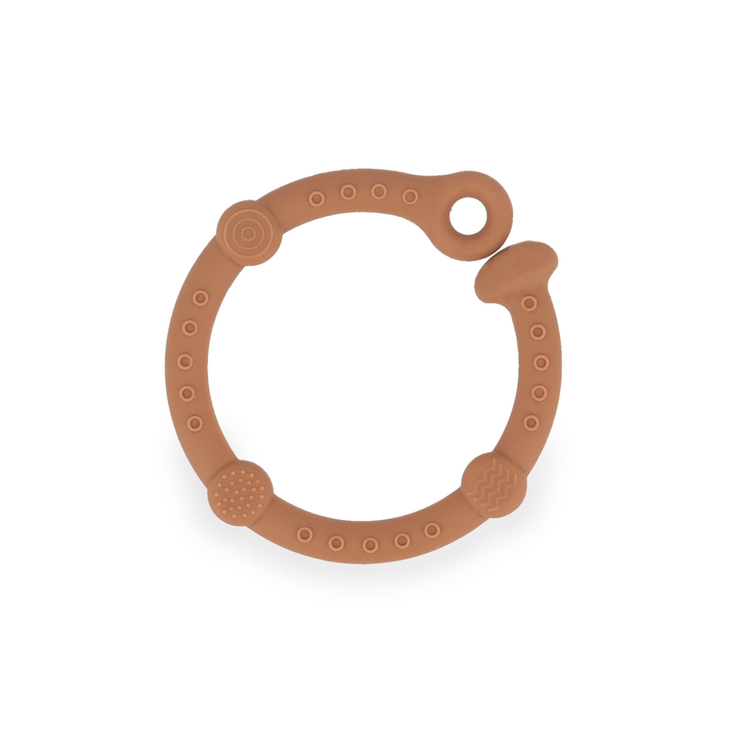 Kaloo, 5 Contrasting Sensory Awakening Cards, Reversible and Detachable Cards with Teething Ring, 6 Different Materials - Image 3