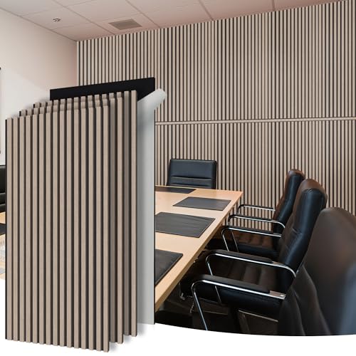 WoveN SounD Acoustic Panels, Black, 4 Pack, 47.2x23.6 in
