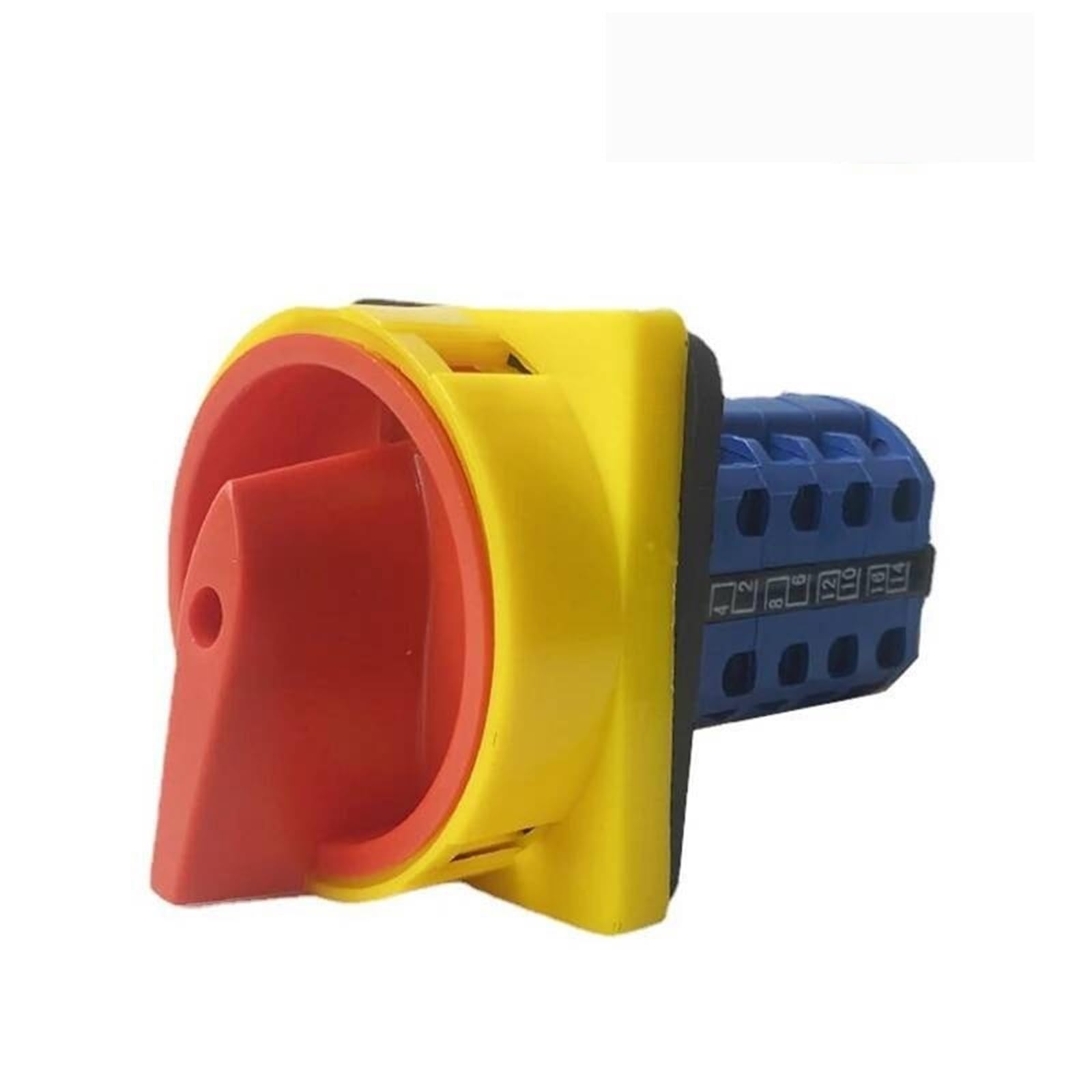 BKGWCSOR LW26GS-20 690V 20A Padlock Rotary Cam Switch Off-ON 2 Position 4 Poles 16 Terminals Main YMW26-20/4GS Switches