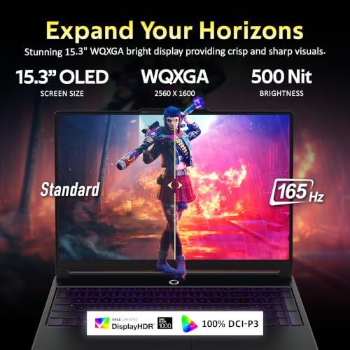 Image of Lenovo Legion 5 15.3 inch WQXGA 165Hz Gaming Laptop, AMD Ryzen 7 250, NVIDIA GeForce RTX 5060 8GB GDDR7, 64GB DDR5, 5TB Storage(4TB SSD+1TB Docking Station), Backlit Keyboard, Wi-Fi 7, Win 11 Pro, Black