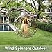 365CUSGIFTS Wind Spinners 12 inch 3D Stainless Steel Jesus Christ Hanging Wind Spinner Metal Wind Catchers Kinetic Sculpture for Indoor Outdoor Garden Decor,Yard Art Gifts for Women
