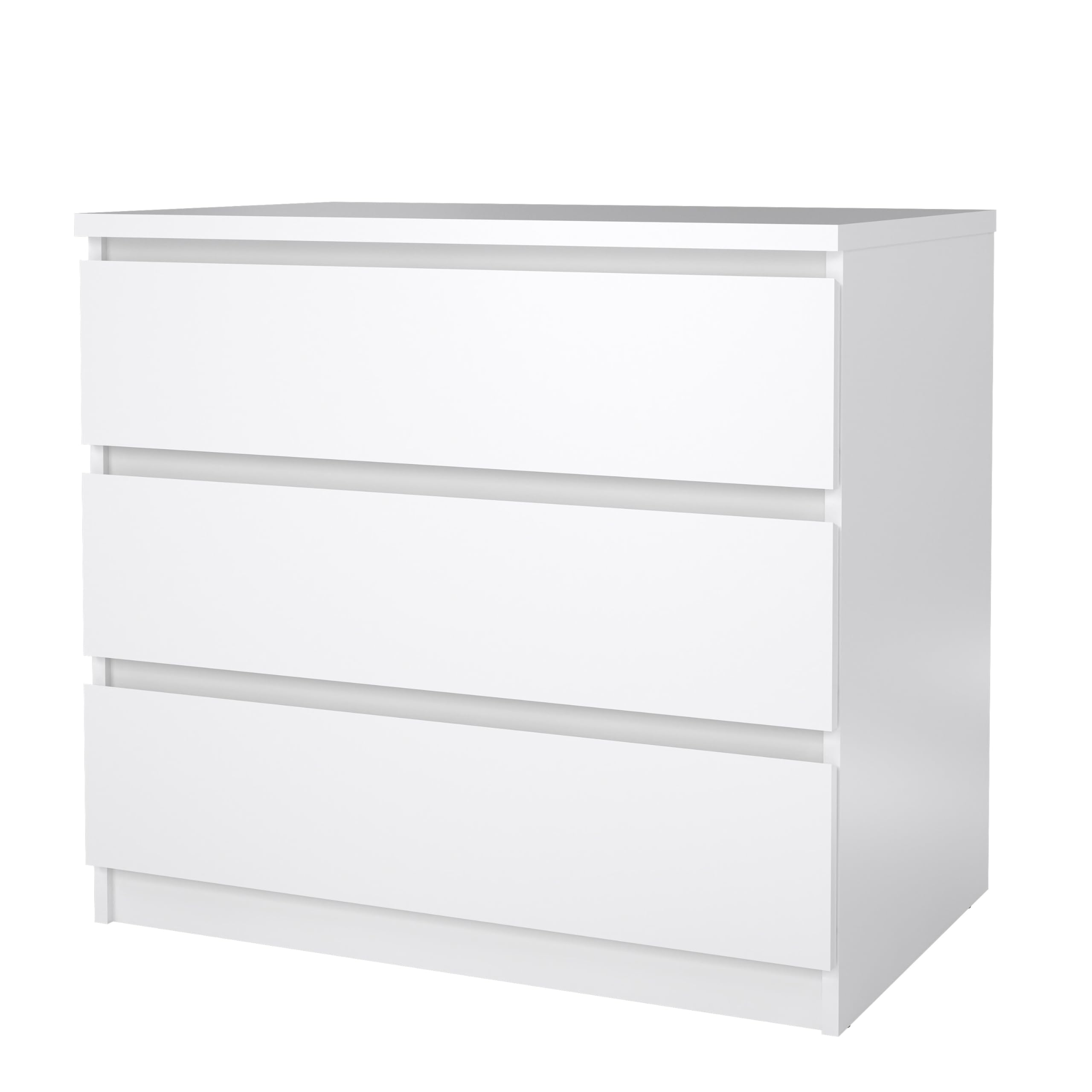 Amazon.com: Tvilum Scottsdale 3 Drawer Chest in White High Gloss