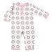 Yoga Sprout Baby Girls' Union Suit, Ornamental Collection, 3-6 Months