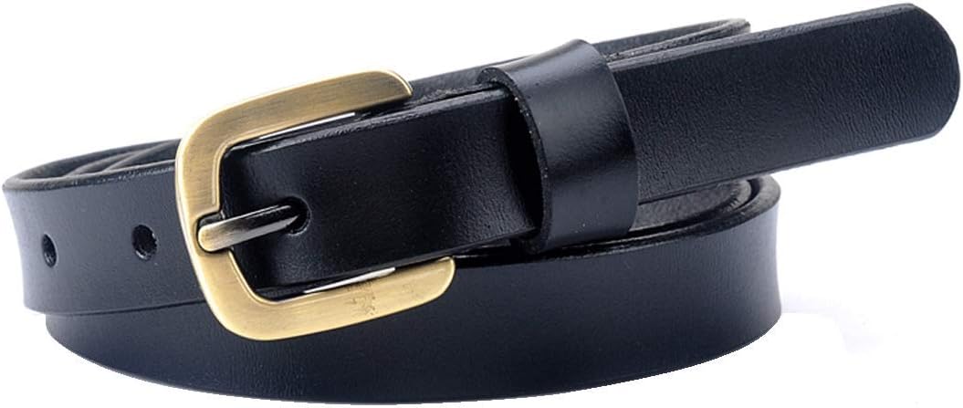 Womens Leather Belts for Jeans, Women Leather Waist Belts for Pants