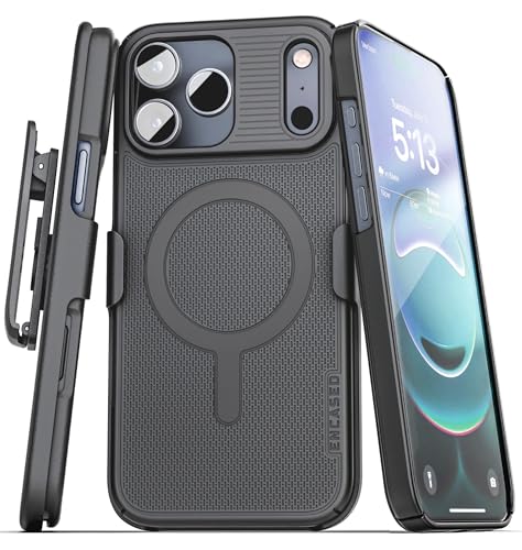 Encased Belt Clip Holster Case for iPhone 17 Pro - Compatible with MagSafe (Magnetic Slimline Series)