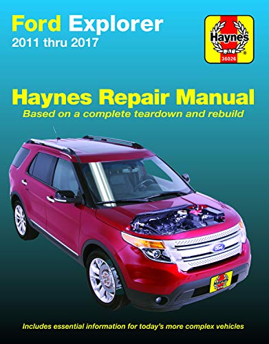 Ford Explorer (11-17) Haynes Repair Manual (Does not include information specific to Police Interceptor models. Includes thorough vehicle coverage ... exclusion noted.) (Haynes Automotive)