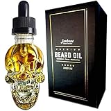 Premium 100% Natural Beard Oil for Men - Pure Jojoba and Argan Oil