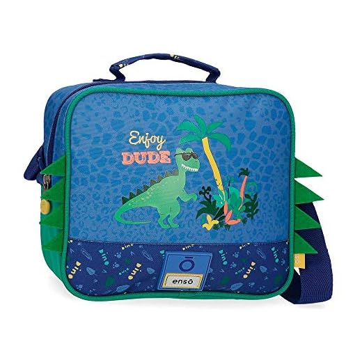 Enso Neceser Adaptable con Bandolera Dino, Color Multicolor