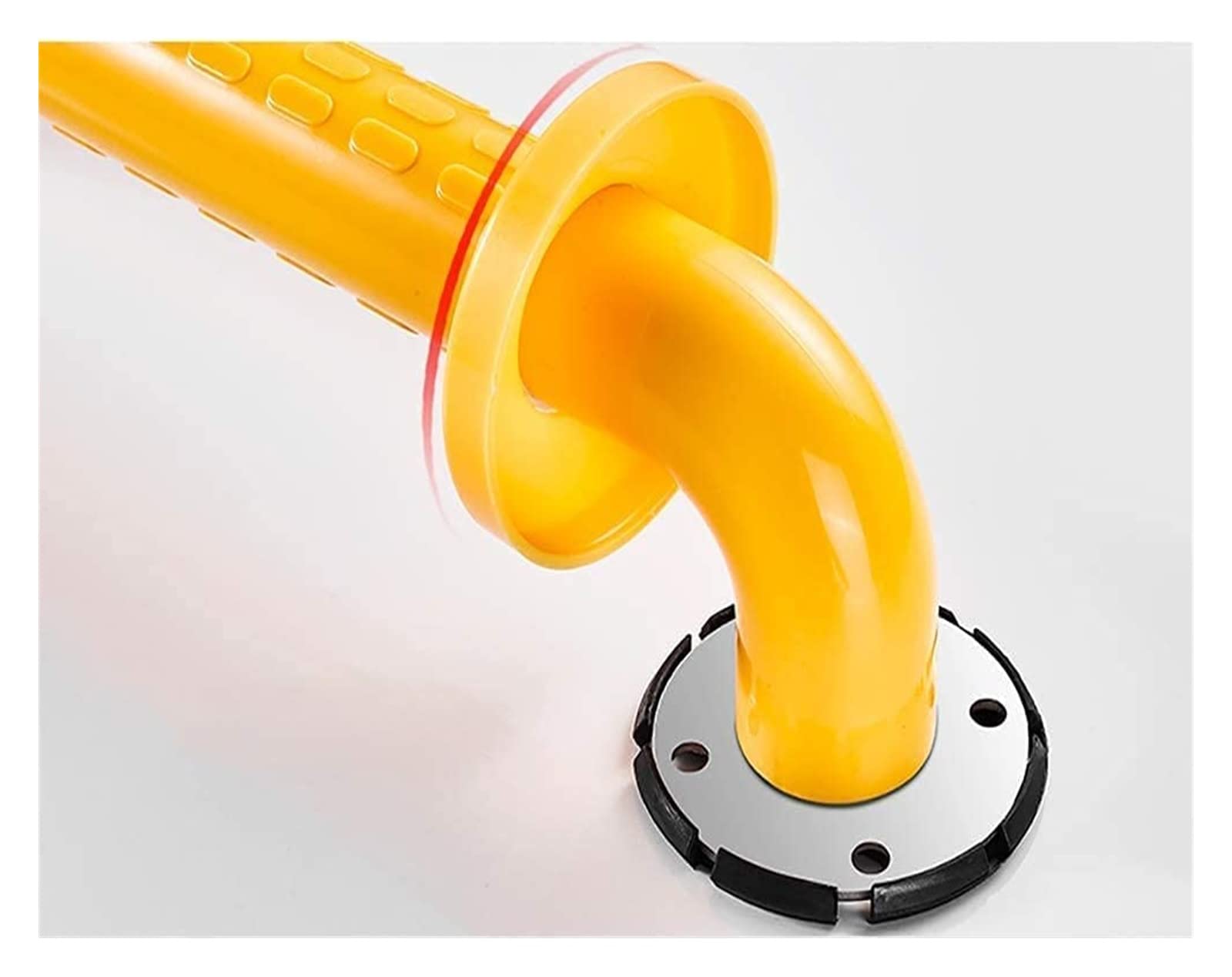 Baño para Agarraderas Barras de apoyo antideslizantes, toalleros de acero inoxidable 304 con tubo exterior de nailon granulado, pasamanos de ducha de seguridad de pared, asidero for inodoro.