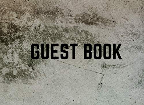 Guest Book: Classic, simple and strong are all of this guest book.(100 Pages.)