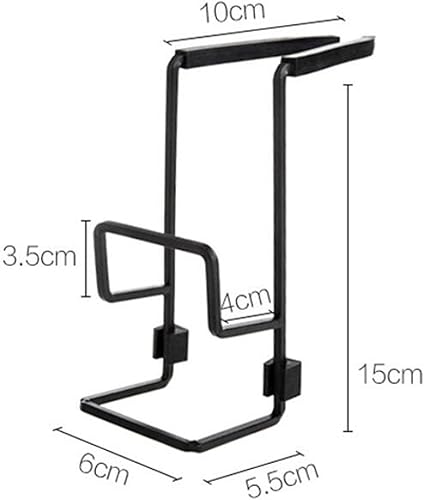 Miniatura 2 de Géneric Soporte de esponja de cocina, soporte de almacenamiento duradero para fregadero pequeño, organizador de metal, organizador de fregadero,