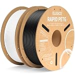 ELEGOO – ELEGOO Rapid PETG Filament 1.75mm Schwarz & Weiß 2KG
