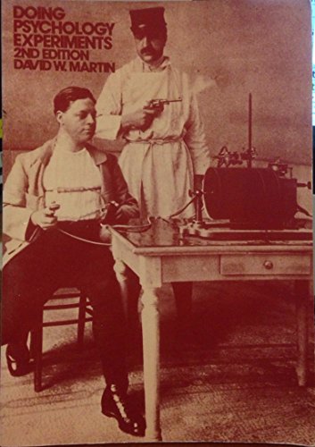 Doing Psychology Experiments 0534038077 Book Cover
